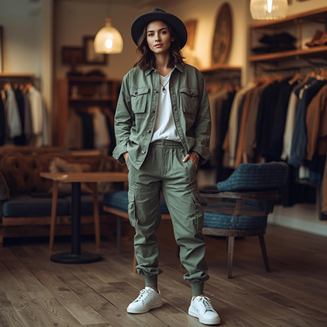 Pairing Cargo Pants With Casual Shirts